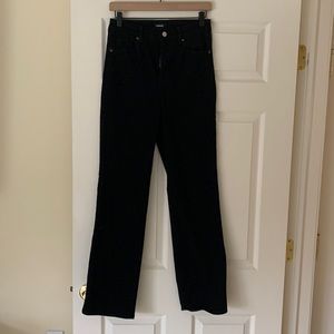 Express black modern straight jean